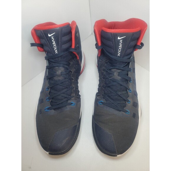 Nike Zoom Hyperdunks High Top Sneaker US 11 Mens Olympic 2016 Lace Up EU 45 - Picture 5 of 12